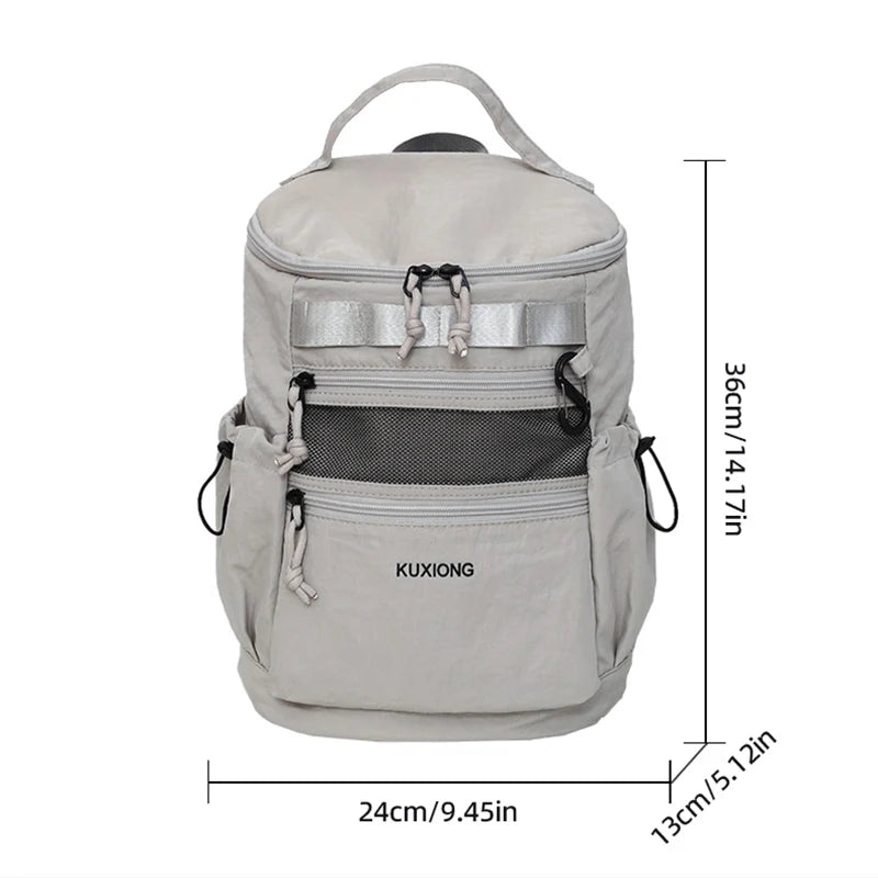 Travel Backpack Outdoor Hiking Trekking Camping Climbing Bag Teenagers Youth Casual Schoolbag Commuting Short Trip Rucksack