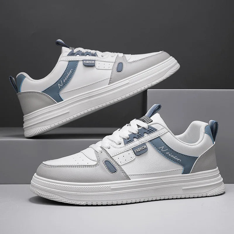 2025 Men’s Sneakers – Spring & Autumn Outdoor Sport Shoes, Fashion Vulcanized Casual Flats