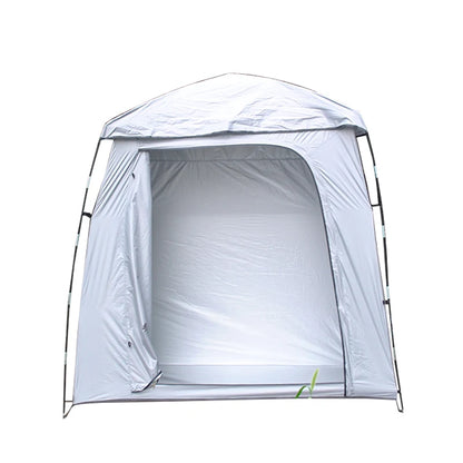 Mountain Bike Shed Tent, Outdoor Storage Tent, Waterproof Motorcycle Shelter with Floor, Bike Cover, Bikes Storage For Fishing