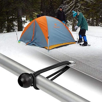 10 Ppc Elastic Fixed Tent Ball Rope Trampoline Beach Net Elastic Rope Strap Canopy Fixed Rope for Camping Tent Accessories