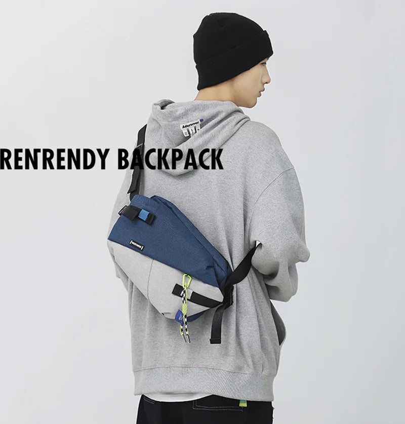 High Quality Nylon Panelled Waist Packs 2026 New Brand Unisex Chest Pack Casual Outdoor Travel Crossbody Bag Men Wasit Belt Bags