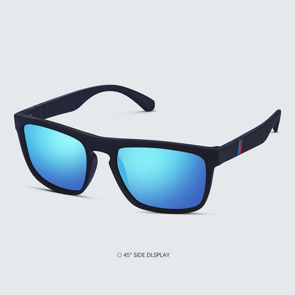 Ravenisa Square Vintage Polarized Sunglasses