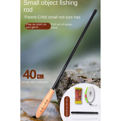 Telescopic Rod and Spincast Reel Full Kit