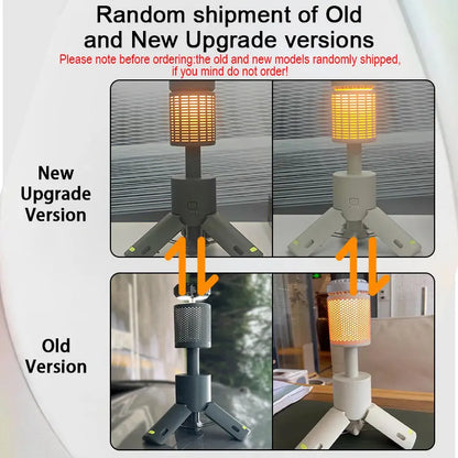10000mAh Portable Lanterns Telescopic Camping Light LED Adventure Hiking Fishing Tents Campsite Ambiance Lamp with Magnet Tripod