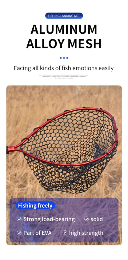 TAIYU Ultralight Silicone Mesh Landing Net