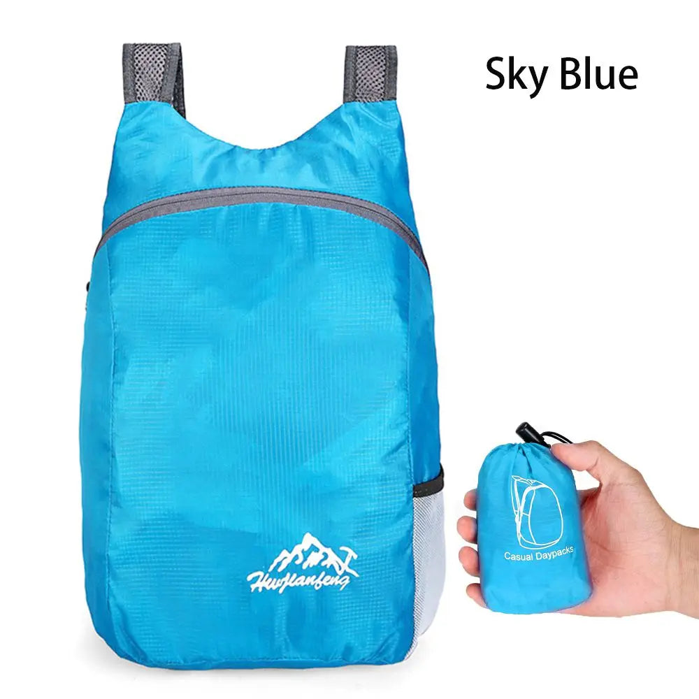 Outdoor Ultralight Foldable Lightweight Packable Backpack Folding Handy Bag Men Women Daypacks Travel Daypack
