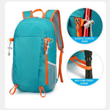 Outdoor Foldable Mountaineering Bag, New Travel Waterproof Storage Backpack, Men's and Women's Sports Bag