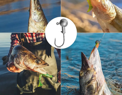 WODJYJ Jig Head Hooks (1g-28g)