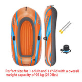 Bestway Inflatable Kayak 1–3 Person – Heavy Duty PVC Rafting Boat for Adventure & Fishing