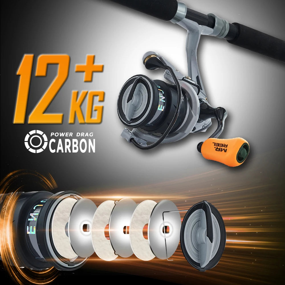 MR.REEL CNC Metal Arm Spinning Reel