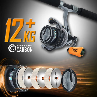 MR.REEL CNC Metal Arm Spinning Reel