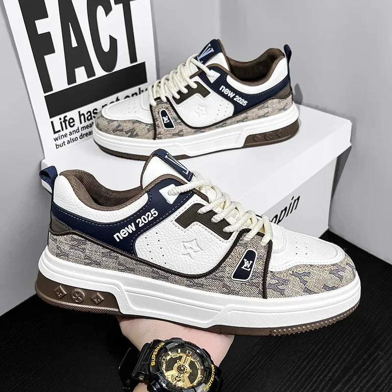 2025 Men’s German Training Shoes – Printed Casual Sneakers for Sports, Leisure & Everyday Wear