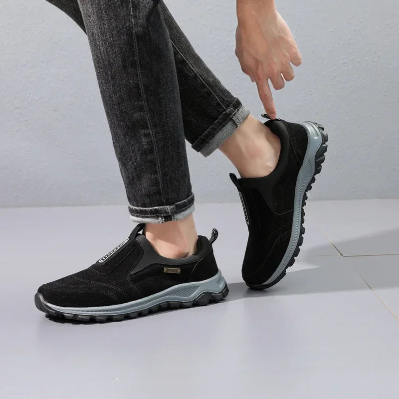 Men’s Indestructible Work Shoes – Breathable Lightweight Anti-Slip Outdoor Sneakers