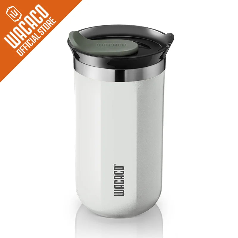 WACACO Octaroma Vacuum Insulated Coffee Mug, Double-wall Stainless Steel Travel Tumbler, 6/10/15 Fl Oz, Thermo, Valentines Gift