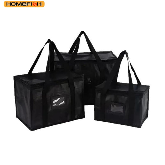HOMEFISH 2026 New Warm Insulated Lunch Pouch, Convenient Takeaway Delivery Tote Bag, High Durability Food Storage Container