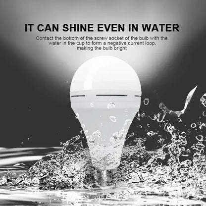 7-15W Rechargeable Bulb LED Outdoor Waterproof Emergency Light Portable Hanging Night Light Adjustable Camping Fishing Garden