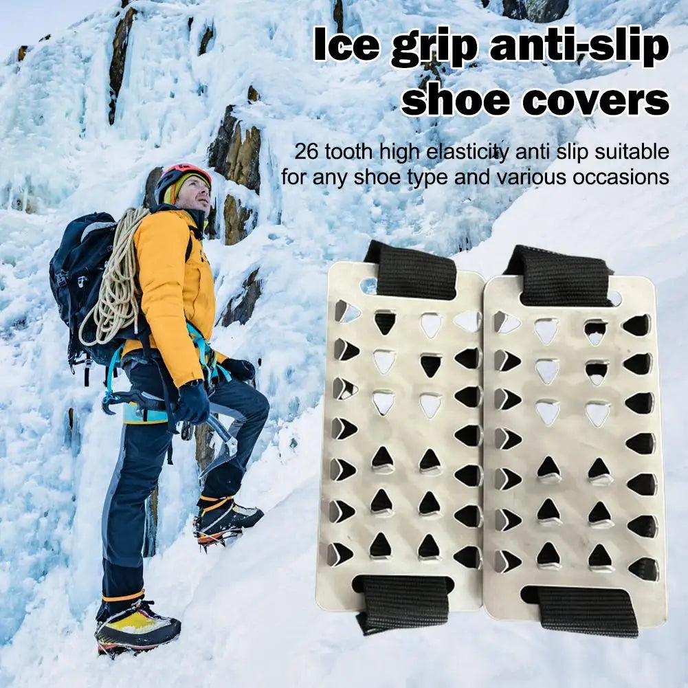 Anti-Slip Ice Cleats for Boots and Shoes