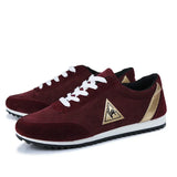 Men’s Lightweight Suede Sneakers – Casual Sports Running Shoes for Comfort & Style