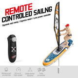 RC Sailing Boat 2.4G Remote Control Speedboat – Kayak Paddle Racing Model with Steering for Kids & Adults Birthday Gift