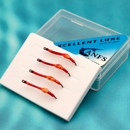 ANFS Squirmy Wormy Flies (4 Pack)
