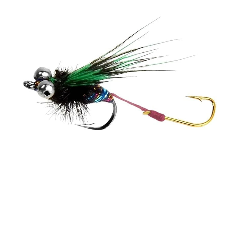Rattlesnake Twin Hook Mosquito Dry Flies