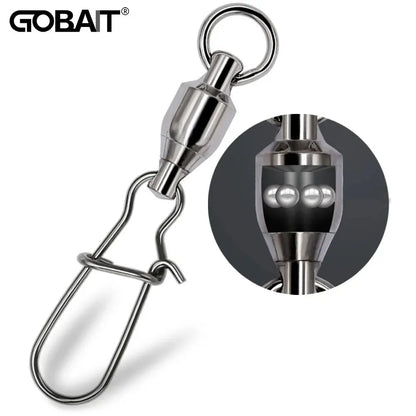 GOBAIT Ball Bearing Swivel Snap Kit (20 Pack)