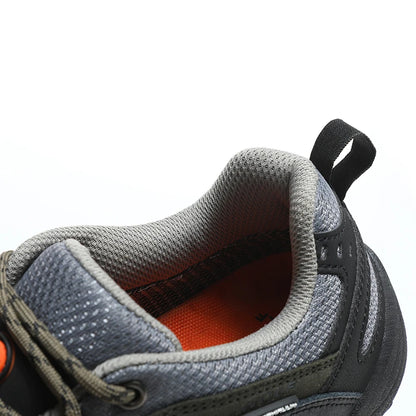 Men’s Waterproof Trekking Shoes – Outdoor Hiking Boots, Leather Hunting & Tactical Footwear