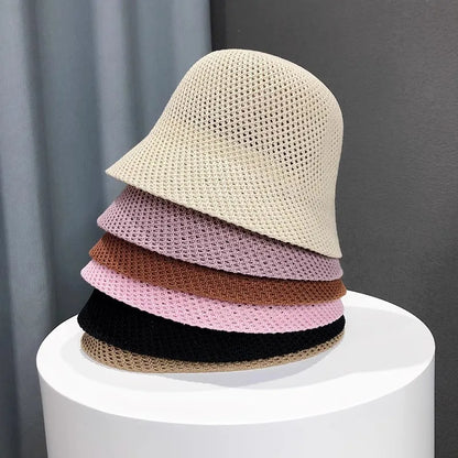 Wide Brim Bucket Hat for Women