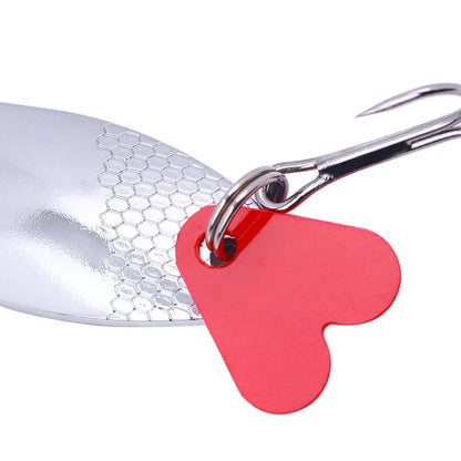 Metal Spoon and Crankbait Lure Kit (16 Pieces) with Box