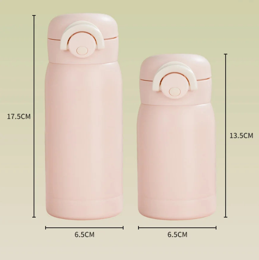 Mini Thermos Cup 220ml/350ml Pocket Cup Stainless Steel Thermal Coffee Mug Vacuum Flask Insulated Hot Water Bottle for Winter