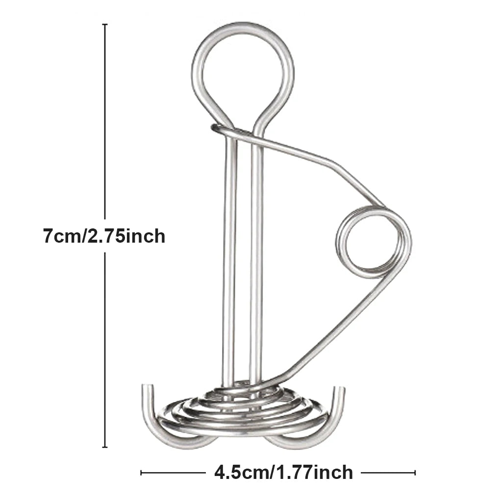 Pack of 10 Spiral Shaped Spring Deck Pegs Rope Buckles Adjustable Awning Tent Canopy Stakes Outdoor Accessories
