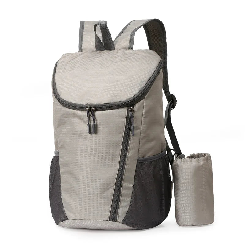 Outdoor Travel Backpack Waterproof Camping Storage Backpack Folding Sports Mountaineering Bag Travel sports backpack