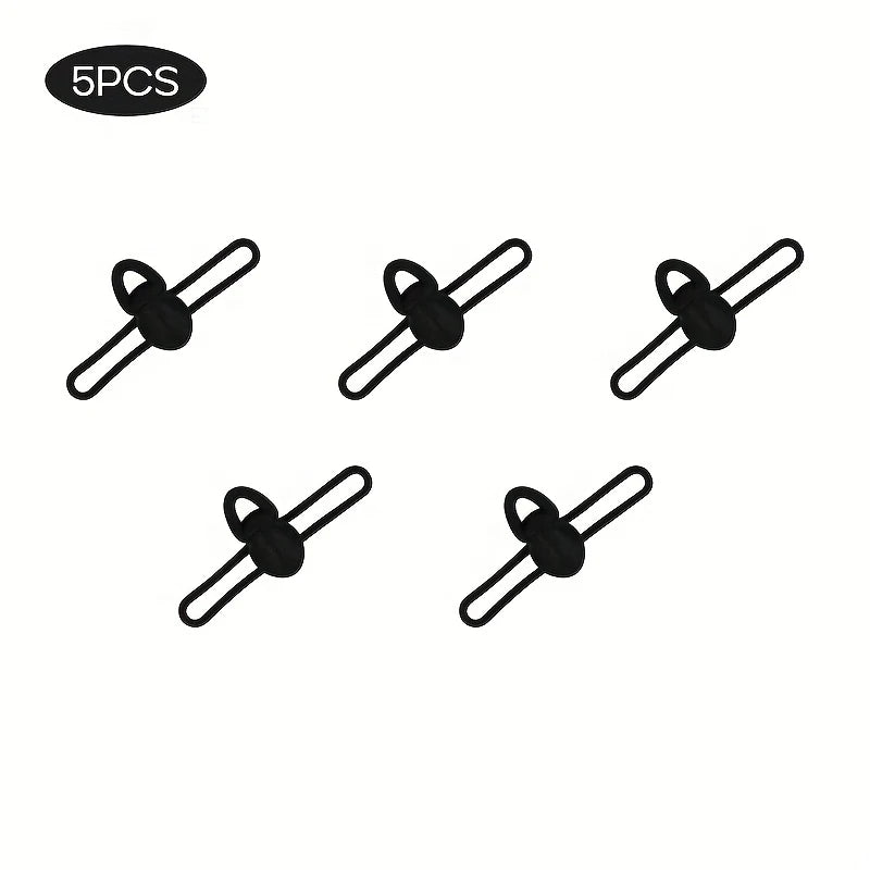 Silicone Fishing Rod Hook Keepers (5 Pack)