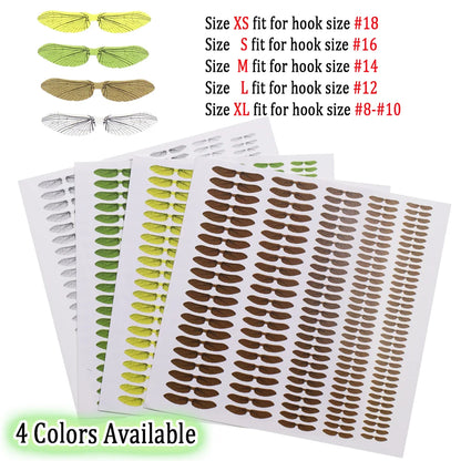 Vampfly Pre-Cut Fly Wings (Dry Fly, Stonefly, Mayfly)