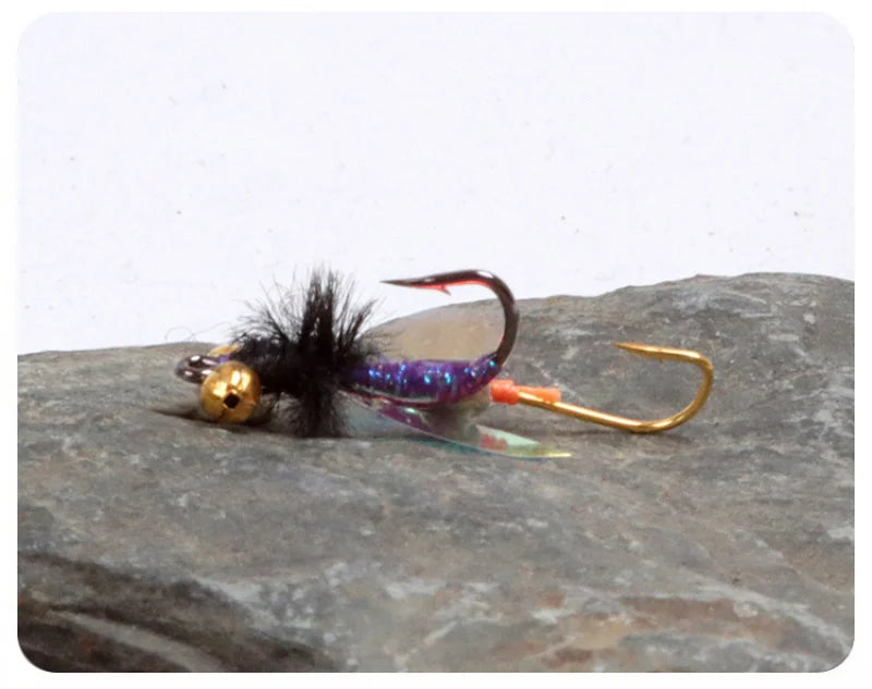 Rattlesnake Twin Hook Mosquito Dry Flies