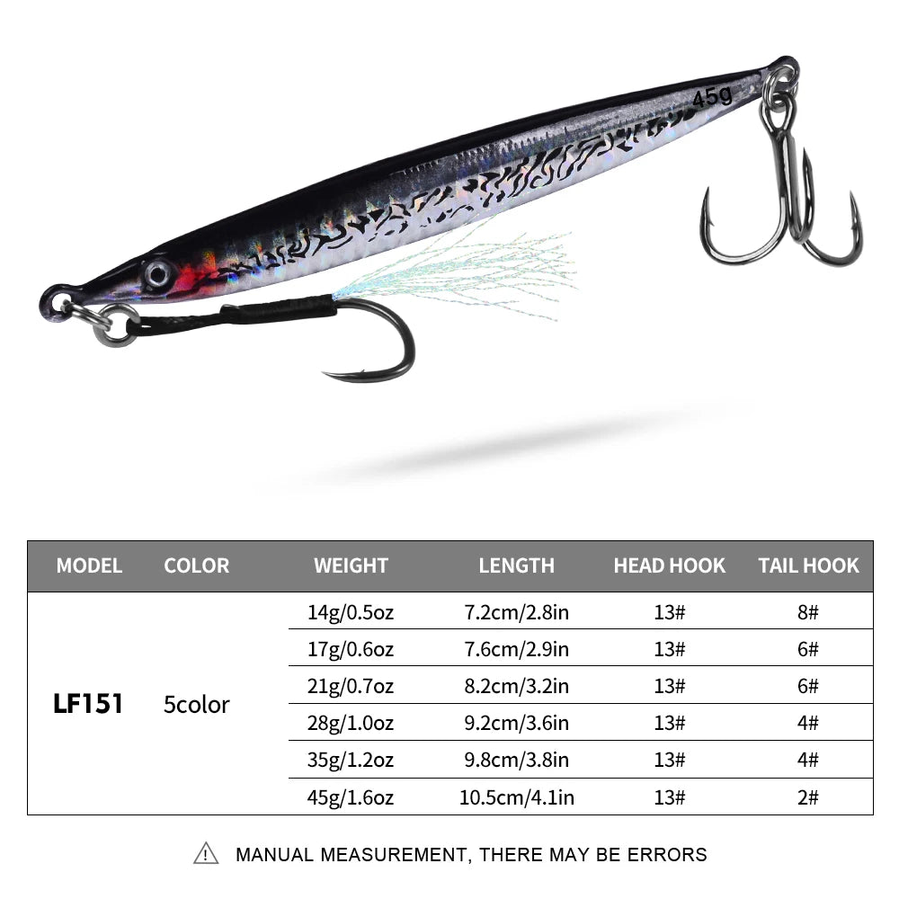 PRO BEROS 3D Printed Saltwater Lures (5 Pack)