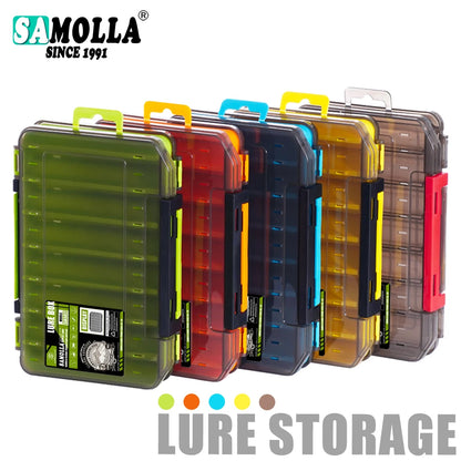 SAMOLLA 14-Compartment Tackle Box
