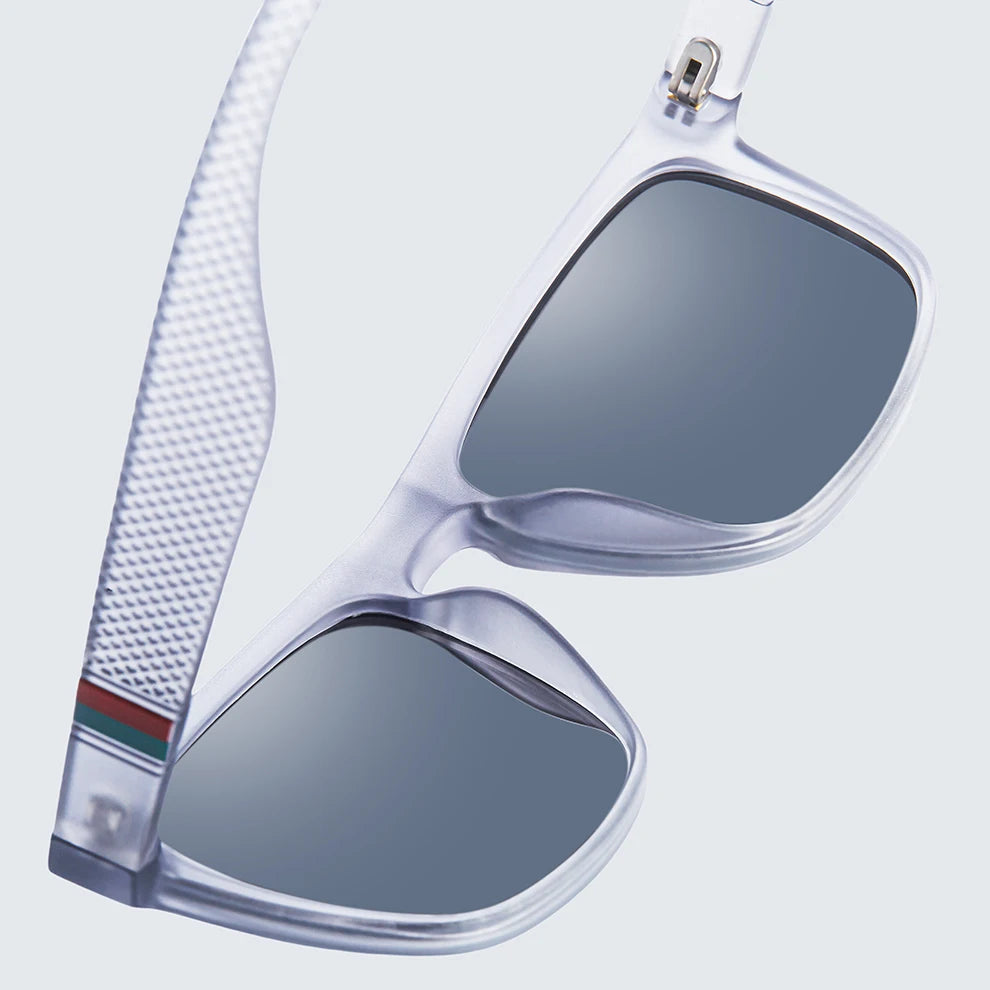 Ravenisa Square Vintage Polarized Sunglasses