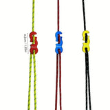 4 Outdoor Tent Ropes Reflective Ropes Canopy Ropes Reinforced Windproof Ropes with Buckles To Ensure Safety Camping Accessories