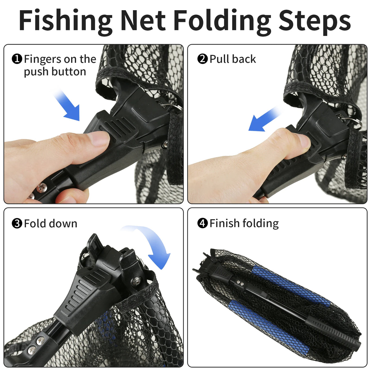 Aluminum Telescoping Landing Net (55-190cm)