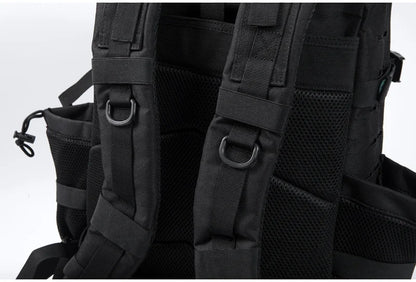 45L Tactical Backpack Survival Bag Hunting MOLLE Backpack GYM For Men EDC Outdoor Hiking Rucksack With Bottle Holder