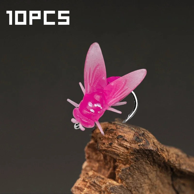 Soft Mosquito Bug Flies for Stream Fishing