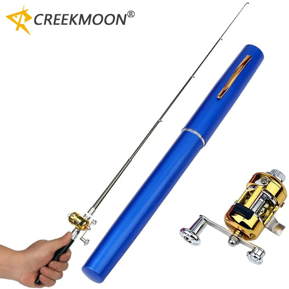 Pocket Ice Fishing Rod & Reel Combo