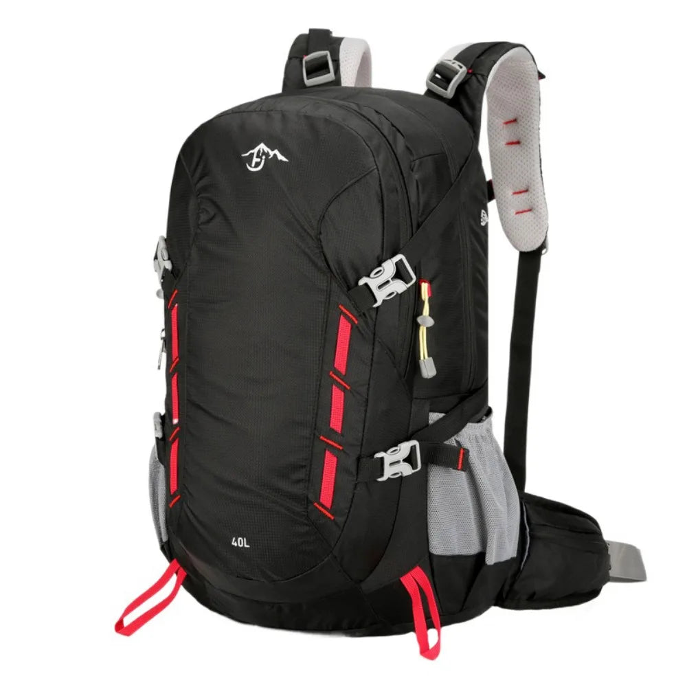 40L Mountaineering Backpack Multi-Color Large Capacity Sports Knapsack Wear-Resistant Waterproof Travel Backpack Outdoor Sports