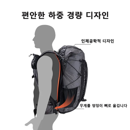 Naturehike Camping Backpack 60+5L Large Capacity Waterproof Climbing Bag Ultralight Travel Man Backpack Outdoor Hiking Backpack