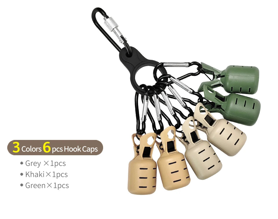 ilure Squid Jig Hook Covers (6 Pack)