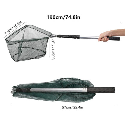 Aluminum Telescoping Landing Net (55-190cm)