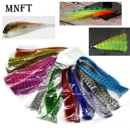 MNFT Zebra Grizzly Streamer Fibers (12 Colors)