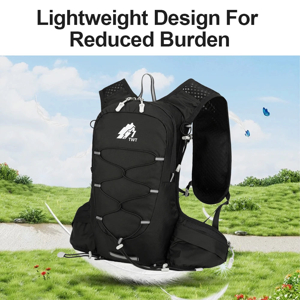 20L Outdoor Lightweight Backpack Trail Running Backpack Cycling Bag Mountaineering Backpack Hiking Backpack Hydration Backpack