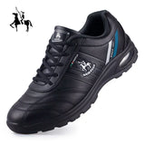 Men’s Outdoor Leather Sneakers – Casual Fashion Sports Shoes Large Size Comfort Trainers